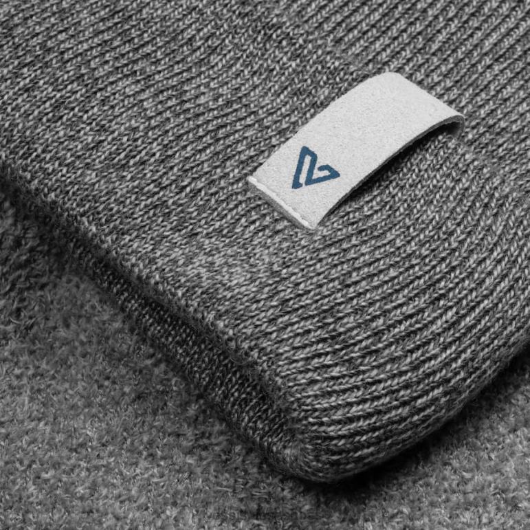 Vessi bonnet tous temps H6F622 noir, gris, violet lilas, vert épicéa