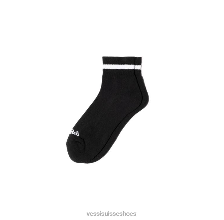 Vessi chaussettes mi-mollet H6F625 gris, noir, blanc, rose sur blanc, turquoise sur blanc, violet sur blanc