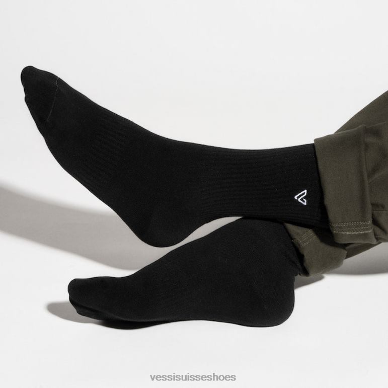 Vessi chaussettes style de vie H6F624 noir, blanc, nouvel an lunaire 2024