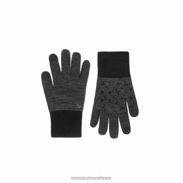 Vessi gants imperméables H6F621 noir, gris chiné, vert épicéa, lilas chiné