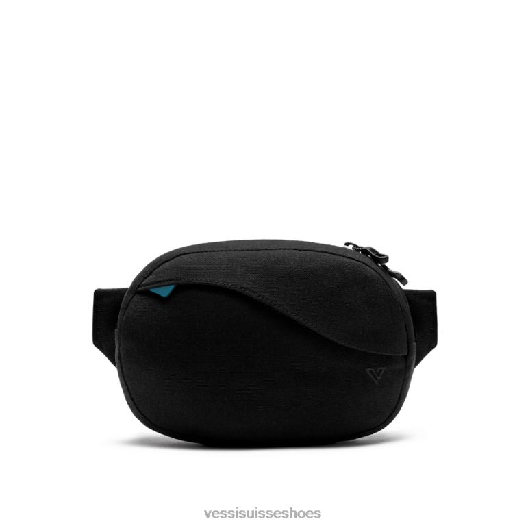 Vessi sac banane Shoreline H6F623 noir de jais, vert épicéa, quartzite, chaux