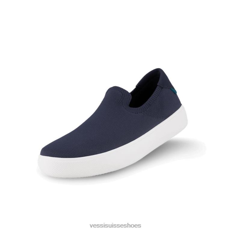 Vessi slip-on boardwalk - bleu côtier H6F62241 bleu côtier