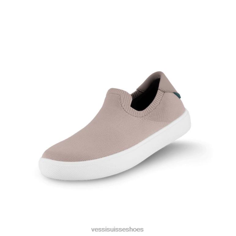 Vessi slip-on boardwalk - marron mauve H6F62236 mauve brun des marais
