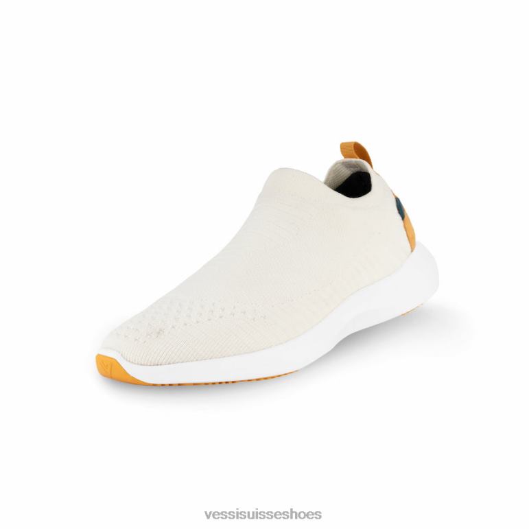 Vessi slip-ons pour déplacements quotidiens - blanc sur oasis H6F62276 blanc sur oasis