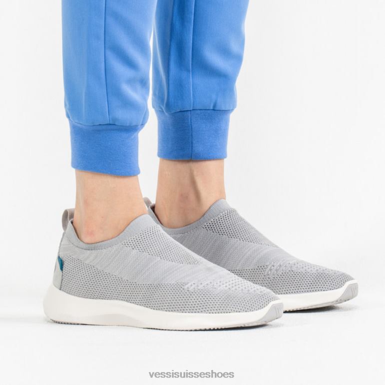 Vessi slip-ons pour mouvements quotidiens - gris vapeur H6F62286 gris vapeur