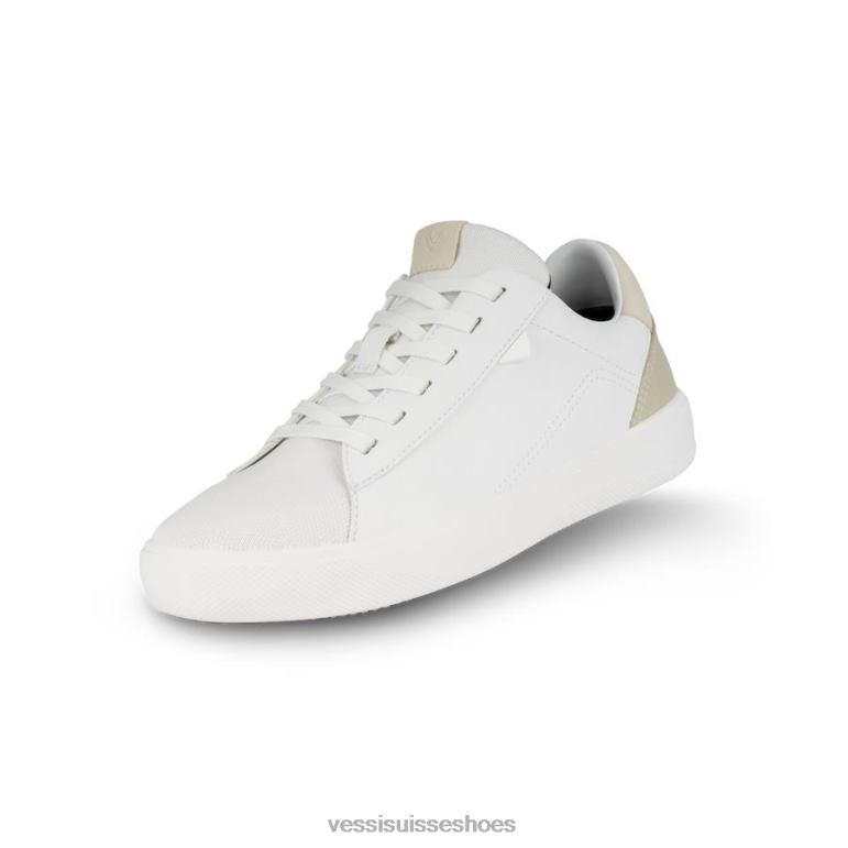 Vessi sneaker soho - blanc ivoire sur beige dune H6F62234 blanc ivoire sur beige dune