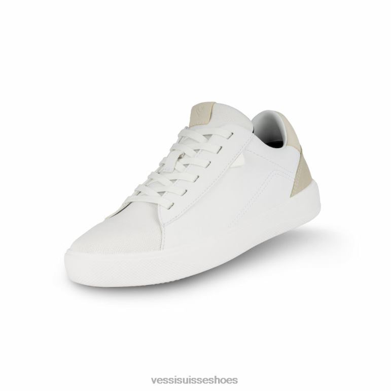 Vessi sneaker soho - blanc ivoire sur beige dune H6F62234 blanc ivoire sur beige dune