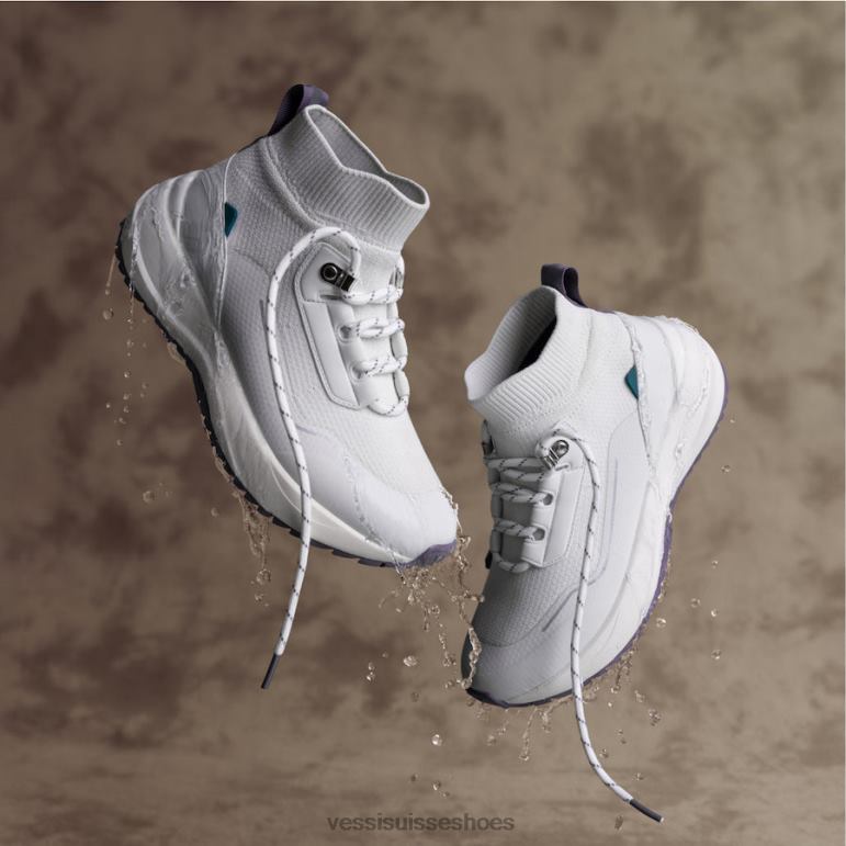 Vessi tige montante stormburst - blanc/granit H6F62303 blanc/granit