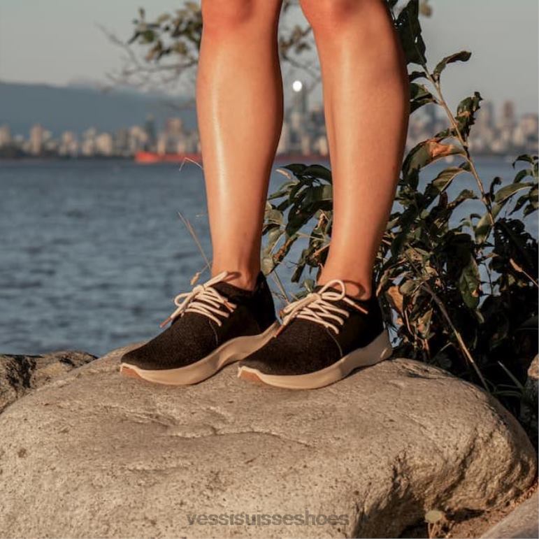 Vessi tous les jours - clair de lune noir sur blanc cassé H6F6232 clair de lune noir sur blanc cassé