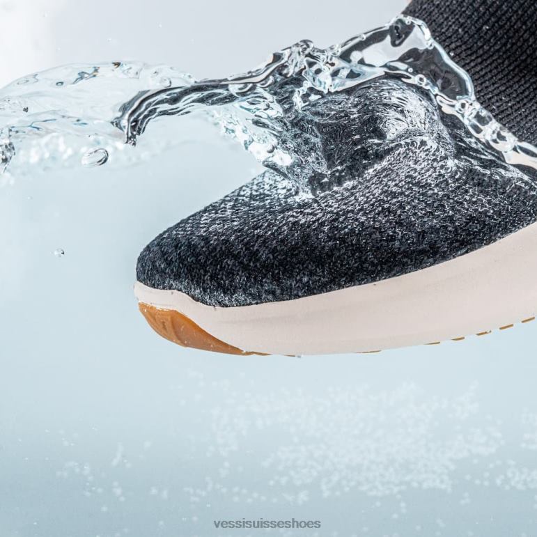 Vessi tous les jours - clair de lune noir sur blanc cassé H6F6232 clair de lune noir sur blanc cassé