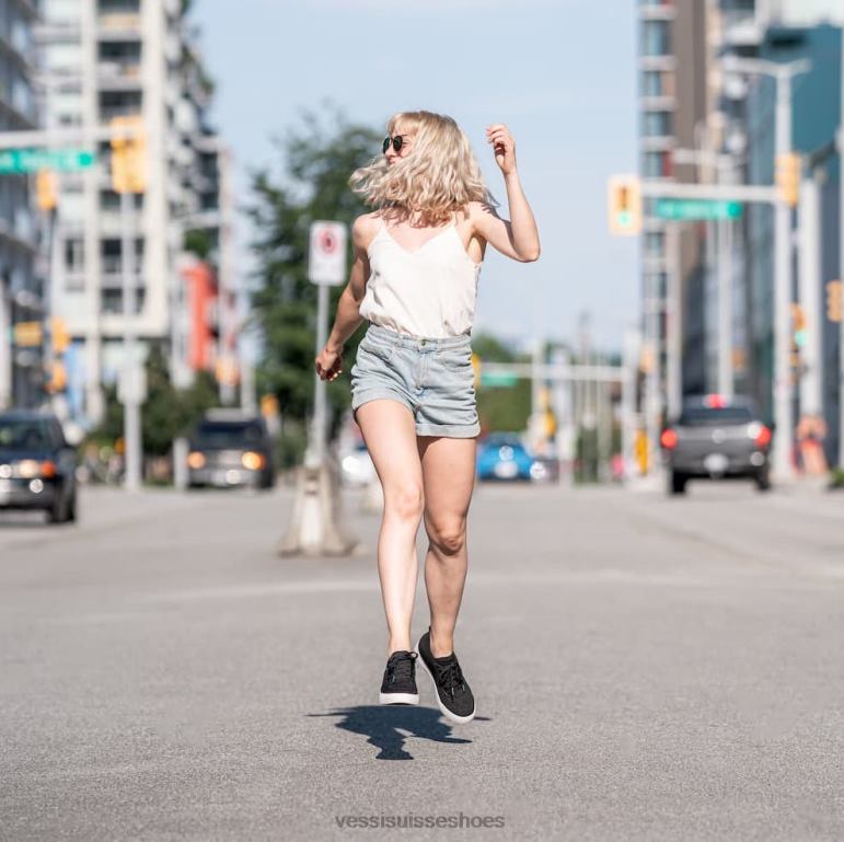 Vessi week-end - asphalte noir H6F6214 asphalte noir