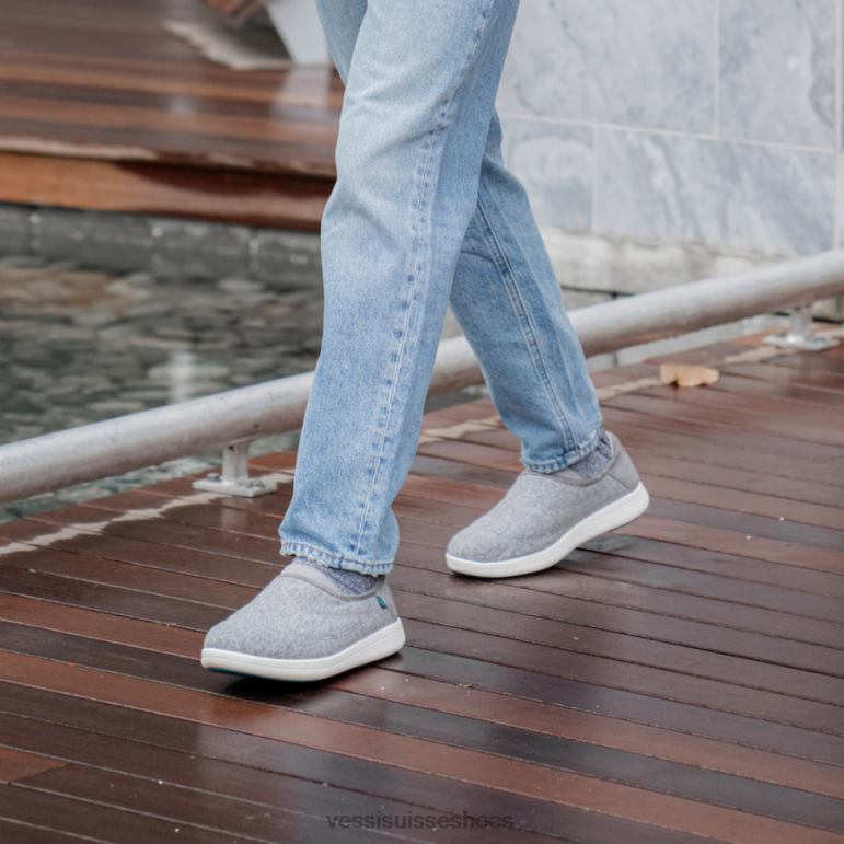 Vessi chaussons du dimanche - gris ardoise H6F6295 gris ardoise