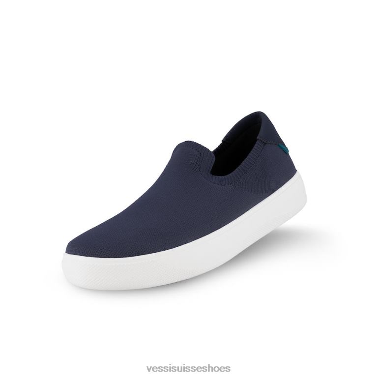 Vessi slip-on boardwalk - bleu côtier H6F62105 bleu côtier