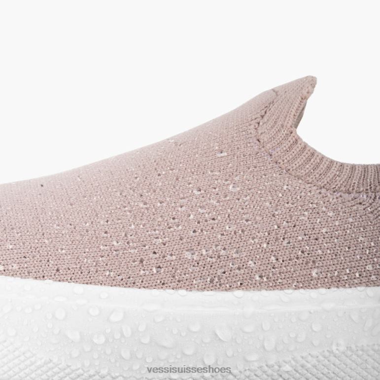 Vessi slip-on boardwalk - marron mauve H6F62157 mauve brun des marais