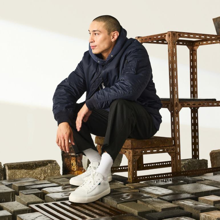 Vessi sneaker soho - blanc ivoire H6F62112 blanc ivoire