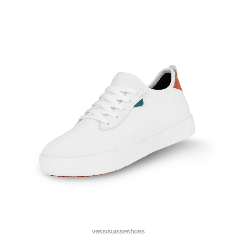 Vessi week-end - blanc sur rhubarbe H6F62159 blanc sur rhubarbe