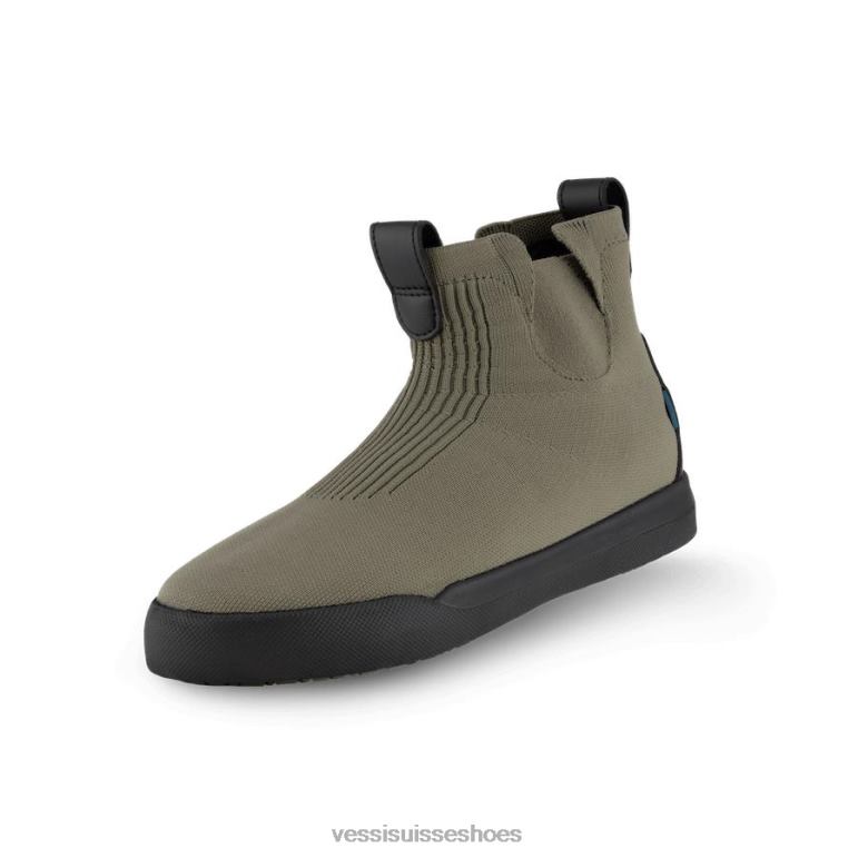 Vessi week-end chelsea - vert forêt sur noir H6F62150 vert forêt sur noir